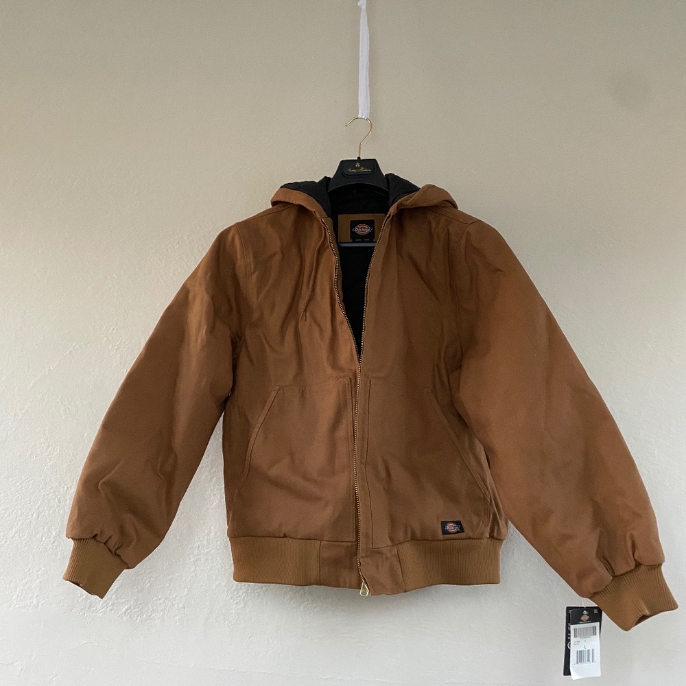 Dickies Rigid Duck Hooded Jacket Size L